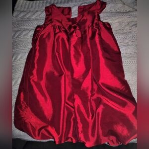 Red girls dress